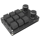 Bluetooth USB Custom 9 Keys 12 Keys Keyboard Volume Knob Programming Macro Gaming Photoshop Keypad Mechanical Keyboard