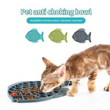 Pet Dog Feeding Slow Food Bowl Claw-shaped Dispensing Mat Feed Plate Silicone Dog Lick Pad Safe No-Toxic Training Plate