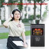 GT39 Vacuum Tube Headphone Amplifier Portable Headphone Amplifier Dual-Mono Balanced Stereo Audio Amplifier