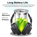 S4000 Foldable Over Ear Music Headset Wireless Bluetooth Headphones Stereo Earphone 3.5mm AUX IN TF Card MP3 Player FM Radio