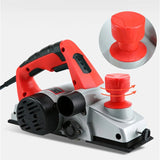 220V 1800W Electric Planer Portable Desktop Woodworking Planing Machine Sander Power Tool W/ Dust bag With Flip shelf