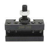 6-12 Inch 2 AXA Boring Turning Quick Change Tool Post Facing Holder 250-102 for CNC Lathe Tool Kit