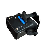 NEW RHD430 4.3 inch 5.8G 800x480 40CH DVD Built-in Battery High-definition Head-mounted FPV Video Glasses For RC Drone