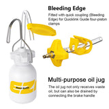 Metal Bicycle Hydraulic Disc Brake Oil Bleed Kit MTB Bike Brake Oil Change Tool Bicycle Repair Maintenance Replacement Parts