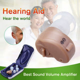 Hearing Aid Portable Small Mini Personal Sound Amplifier In The Ear Tone Volume Adjustable Hearing Aids Care Drop Shipping