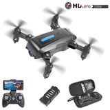 Foldable Mini Drone With 4K HD Fpv Camera For Kids Adults WiFi RC Quadcopter Flight Time 40 Minutes Real-time Image Transmission