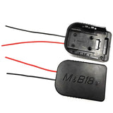 Adapter for MAKITA&amp; 18V Battery Power Mount Connector Adapter Dock Holder with 12 Awg Wires Adapter