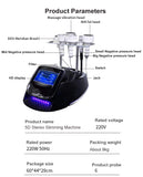 2022 New Arrival 6 In 1 80K Ultrasonic Cavitation Vacuum Radio Frequency Face Lifting Weight Loss Slimming Machine for Home Use