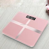 LCD Display Body Weighing Digital Health Weight Scale Bathroom Floor Electronic Body Floor Scales Glass Smart Scales Battery