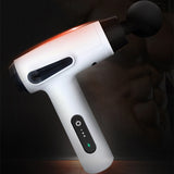 Muscle Massage Fascia Gun Sport Relaxation Therapy Body Massager 3 Gear Speed Electric 4 Heads Pain Relief Back Foot Massager