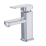 Single Handle Basin Sink Bathroom Faucet Deck Mounted Lavatory Sink Tap Crane Hot Cold Water Basin Mixer Taps Home Water Tap