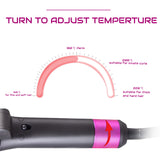 Multifunctional Foldable Hair Straightening Comb Brush Portable Mini Electric Ceramic Anion Hair Comb Curler Straightener