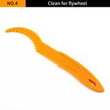 Bicycle Chain Cleaner Brushes Mountain Road Bike Cleaning Kits Repair Tools Bicycle Repair Tools Bicycle Accessories 8pcs