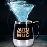 304 Stainless Steel Coffee Magnetic Self Stirring Automatic Mug Milk Mixing cup Blender Smart Shaker Coffee Thermal Cup