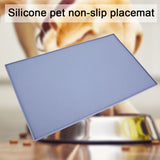1PC Waterproof Pet Mat for Dog Cat Silicone Pet Food Pad Pet Bowl Drinking Mat Dog Feeding Placemat Easy Washing