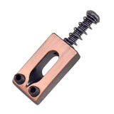6Pcs Tremolo Fixed Bridge Saddles with Spring Saddle Stringed for Electric Guitar Bridge Accessories
