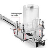 Trimming Machine  Connector Slotter Wardrobe Invisible Fastener Hinge Hole Opener Mold Trimmer Woodworking Tools Kit  2 IN 1