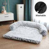 Large Dogs Sofa Bed Pet Dog Bed Sofa For Dog Pet Calming Bed Warm Nest Washable Soft Furniture Protector Mat Cat Blanket