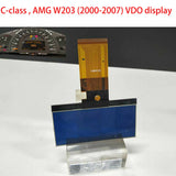 Plastic Instrument Cluster LCD Display for  W203 C-class C160