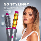 5 in 1 Strong Home Hot Comb Wet and Dry Professional Curling Iron Hair Straightener Styling Tool Hair Dryer Household Kit