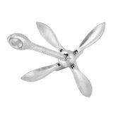 1.5KG Umbrella Anchor Docking Deck Hardware Boat 4-Tine Folding Grapnel Anchor Marine Yacht Sailboat Watercraft