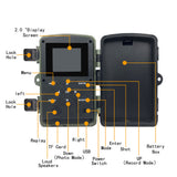 16MP 1080P  Day Night Photo Video Taking Camera Outdoor Huntings Animal Observation House Monitoring Camera IP54