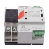 Din Rail 100A 220V ATS Automatic Transfer Switch Electrical Selector Switches Dual Power Switch Uninterrupted Power