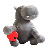 Cute Heartbeat Puppy Behavioral Training Toy Plush Pet Comfortable Snuggle Sleep