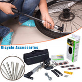 Portable Multifunctional Bike Bicycle Tyre Tire Repair Tools Kit Bike Repair Maintenance Tool Kit for Cycling Travel