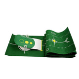 Indoor Outdoor Training Golf Hitting Carpet Mini Putting Ball Pad Washable Anti-Slip Practice Golf Practice Mat