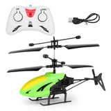 2CH RC Airplane Induction Aircraft Charging Electric Suspended Helicopter Boys Girls Children's Toys