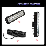 1Pcs/2Pcs LED 18W Work Light Bar Driving Lamp Fog Lights for Off-Road SUV Car Boat Truck Spot Lamp Offroad Accessories