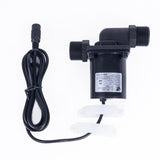 12V 24V DC Brushless Water Pump Silent 4 Points Threaded Solar Water Heater Shower Floor Heating Booster Pump IP68