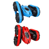 2 in 1 2.4G Two-Side Drift Buggy Car Tracked Car Jumping Car 360° Flip RC Drift Deformation Car with Light