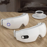 Smart Eye Massager Bluetooth Music Voice Broadcast Vibrator Massage Pressotherapy Improve Eyesight Electric Eye Trainer Glasses