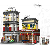 Expert Ideas Street View The Sushi Corner 89127 Moc Bricks Modular House Building Blocks Model Garden Center Emporium
