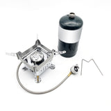 Outdoor Portable Camping Picnic Stove Durable Metal Gas Stove Camping Cooking Outdoor Stove