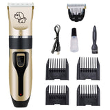 Electrical Pet Hair Trimmer Professional Grooming Kit Rechargeable Pet Cat Dog Clipper Shaver Set Animals Hair Cutting Machine