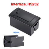 Mini 58mm Panel Embedded Thermal Printer With Interface RS232 TTL Use For Receipt Ticket ESC POS Android 5v-9v QR701