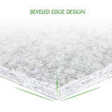 12 Pack Hexagon Acoustic Panels Beveled Edge Sound Proof Foam Panels,Sound Proofing Padding for Wall,Acoustic Treatment