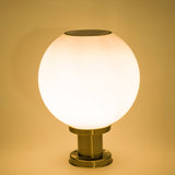 Solar Garden Light Solar Lawn Light LED Courtyard Light Garden Lighting Landscape Round Solar Column Headlight