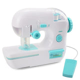 Mini Electric Sewing Machine Precision Sewing Toy Kit Household Sewing Cloth Device Handheld Electrec Sew Needlework Tools