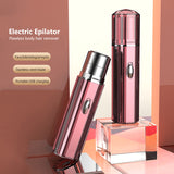 Electric Facial Epilator Rechargeable Hair Remover Portable Painless Hair Trimmer Mini Shaver for Women Razor Bikini Epilator