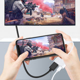 Adaptador for iPhone 12 Pro Max Mini X XS ipad to TV HDMI-compatible Cable Sync Video Transmission AV Adapter Phone Accessories