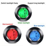 Outdoor MTB Bike English Speedometer w/ Switchable Backlight Waterproof Luminous Road Bicycle Odometer Computer Cycling Equipmen