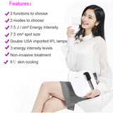3 IN 1 IPL Hair Removal ICE Cold Epilator Painless Permanent Laser For Home Bikini Trimmer Electric Photorejuvenation Depilador