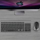 2.4G Wireless Keyboard  Mouse Combo Russian Language  Protable Mini Multimedia Keyboard Mice Set for Windows, PC, Laptop,Tablet