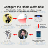Outdoor Waterproof Wireless Animal Immune Infrared Detector 433MHz Long Working Distance For Home Burglar Wifi /GSM alarm system