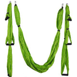 6 Handles Aerial Yoga Hammock Swing Anti-Gravity Fitness Invertion Pilates Sling Fitness Inelastic Rope Home Gym Exercise