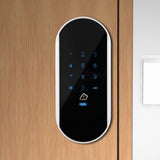 Smart Electronic Password Lock Touch Screen Cerradura Inteligente fechadura eletronica Security Lock On Wall Mount Metal Lock